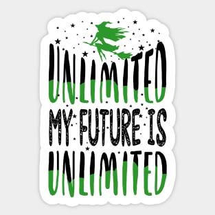 Wicked Musical My Future is Unlimited Sticker